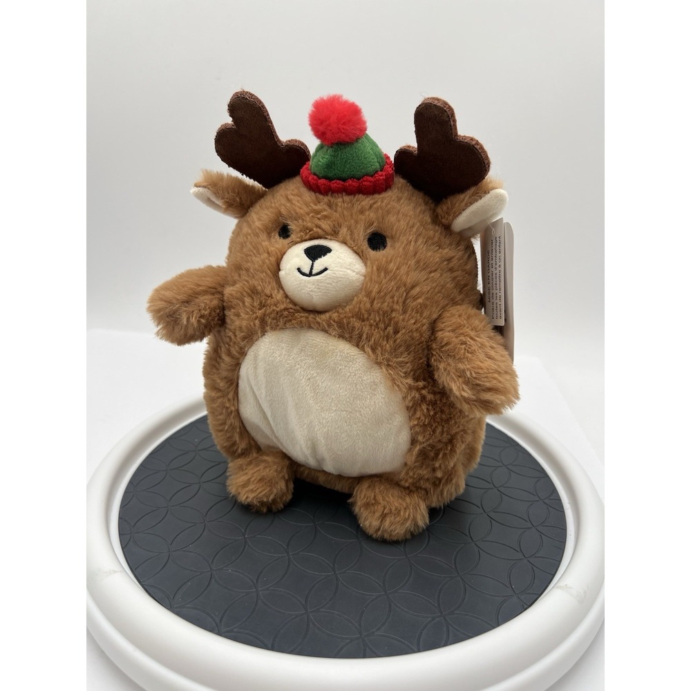 American Greetings Christmas Reindeer Plush 8.75" Holiday Stuffed Animal NWT